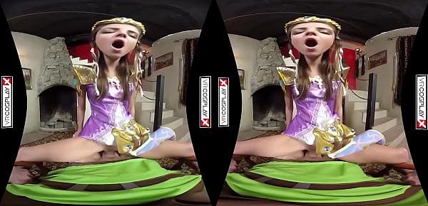  Legends of Zelda XXX Cosplay Pussy Pounding in VR - You Control How Deep you Fuck Her! Explore new sense of Realism!